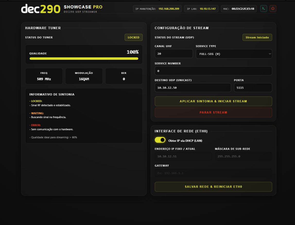Rebuild de Firmware DEC290